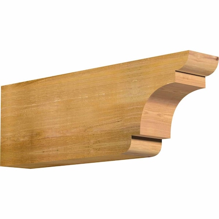 New Brighton Rough Sawn Rafter Tail, Western Red Cedar, 6W X 12H X 36L